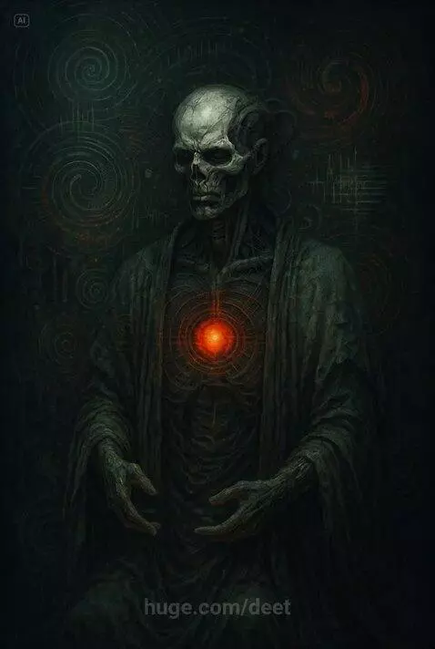 Celestial Drift: Slow Descent Through Light and Void by deet