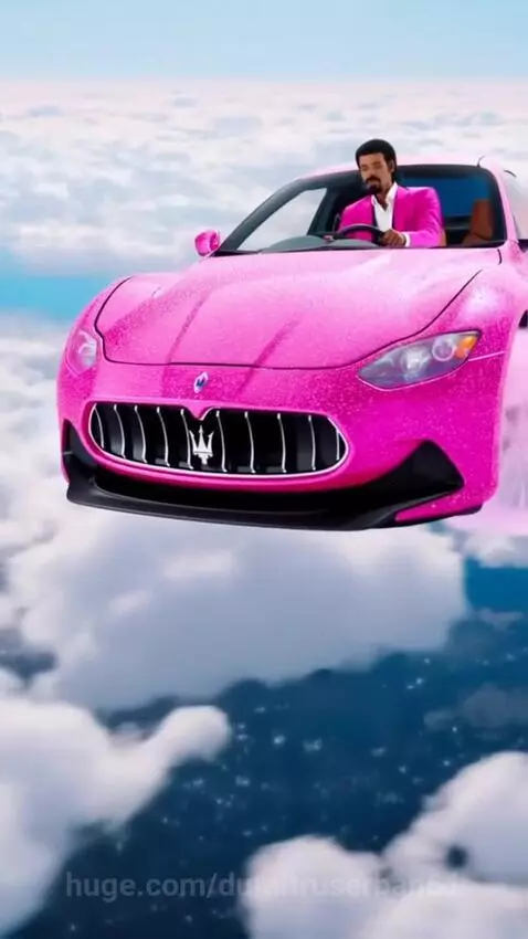 Pink car by dumitruserban61
