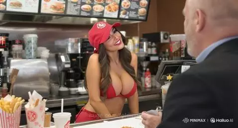New Girl Hired At the Burger Joint by foldingend