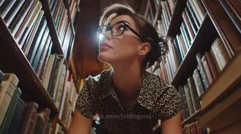 The Librain Has  Nauty Look by foldingend