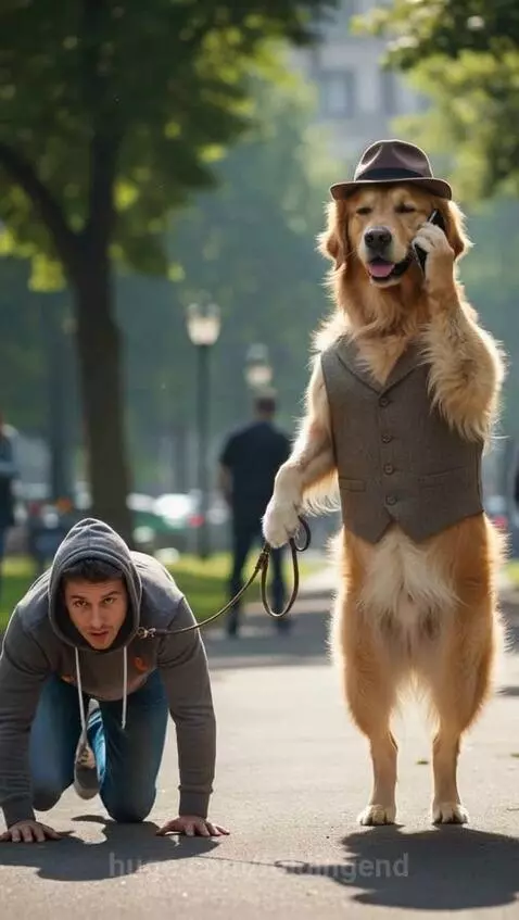 Out for  a Human Walk by foldingend