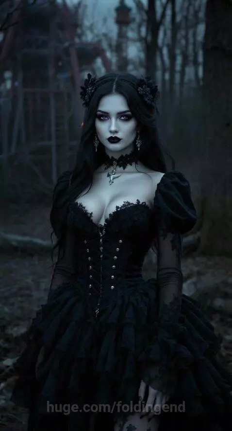 Goth Feme Fatal by foldingend
