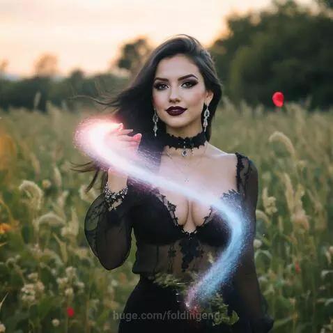 Good Witch by foldingend