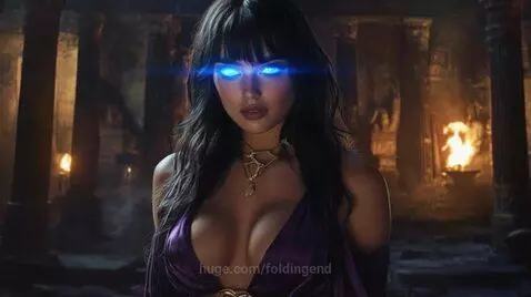 Sorceress by foldingend