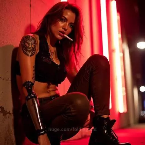 Cyberpunk Rebel by foldingend