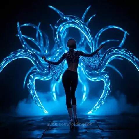 Octupus Dance by foldingend