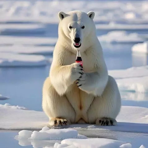 Coke Bear by foldingend