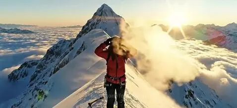 She made it by foldingend