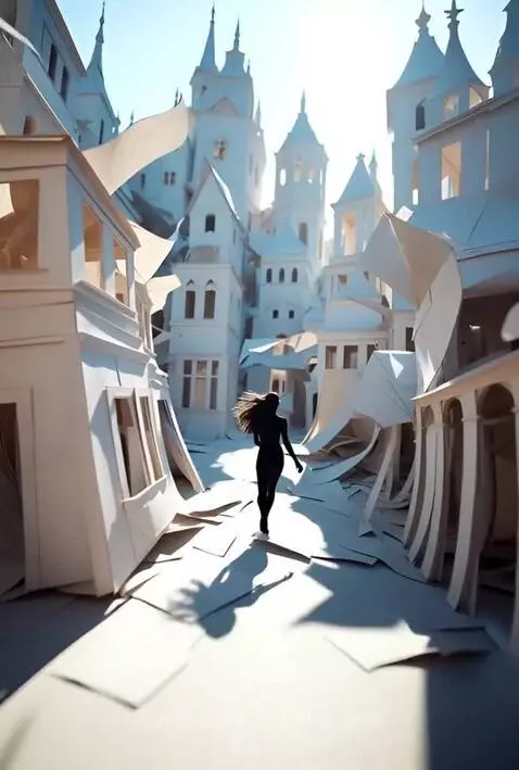 Paper City by foldingend