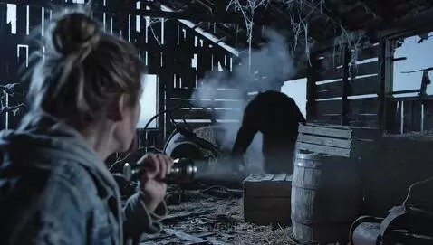 Creature In The Barn by foldingend