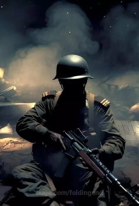 Undead Soldier by foldingend