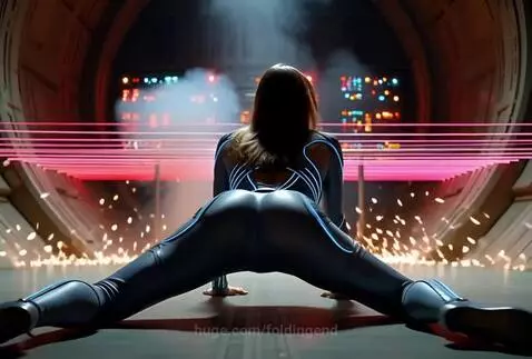 She makes stealing look good by foldingend