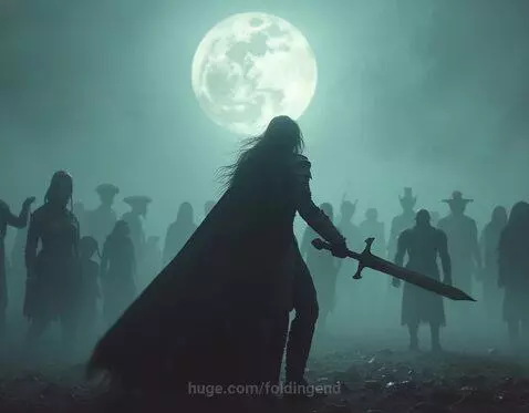 Final Stand Against The Darkness by foldingend