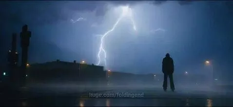 Something is Following by foldingend