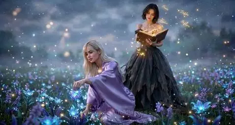 Picking Flowers in a Dream by foldingend