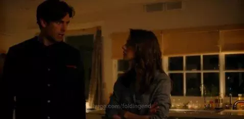 She is upset by foldingend