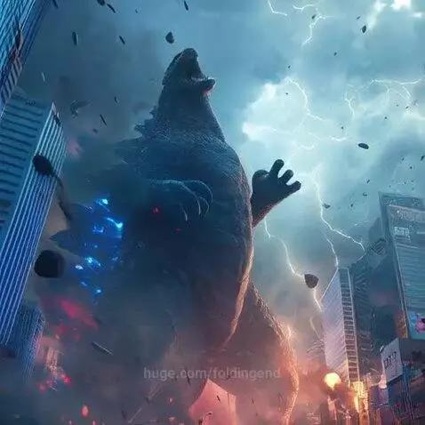Godzilla Wan 2.2 by foldingend