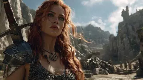 Red Sonja by foldingend