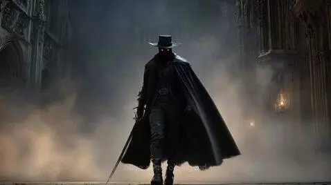 Zorro (The Dark One) by foldingend