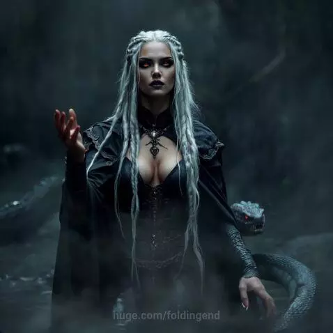 Swamp Witch by foldingend