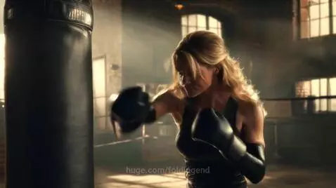 Female Boxer by foldingend