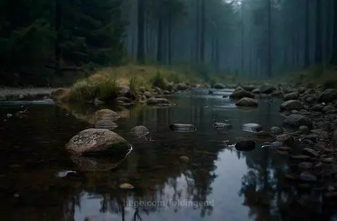 The Creek by foldingend