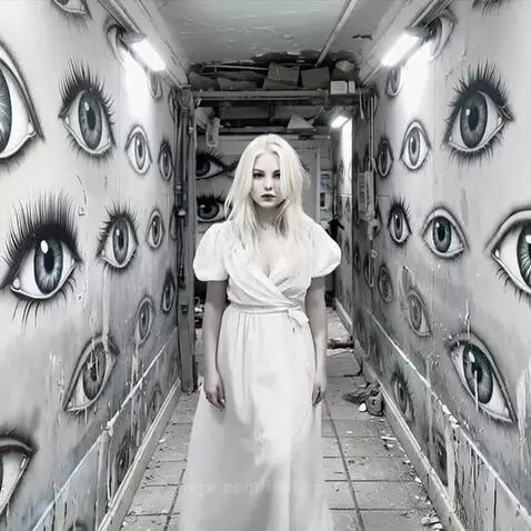 Wall of Eyes by foldingend