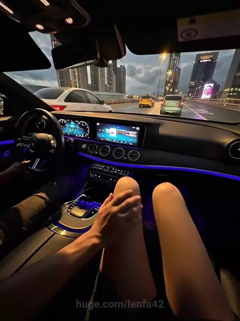 in the car by lenfa42