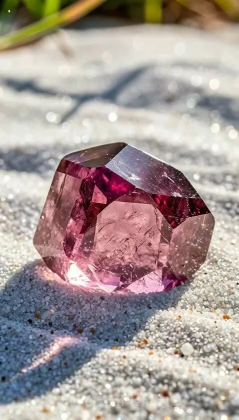 The garnet gemstone by lenfa42