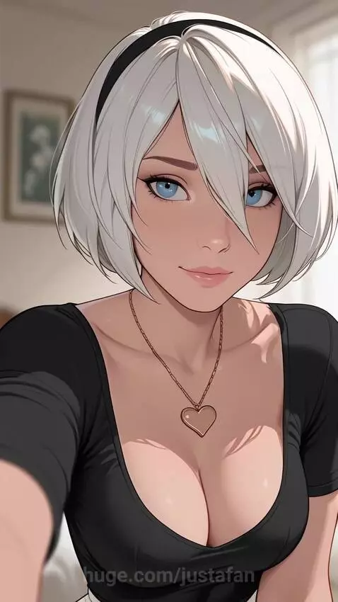 2B Staring Contest by justafan