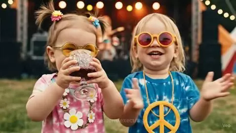 Hippie Babies by executeai