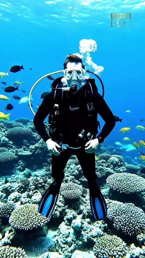 Scuba Diver by executeai