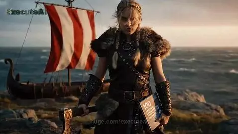 Viking Woman by executeai