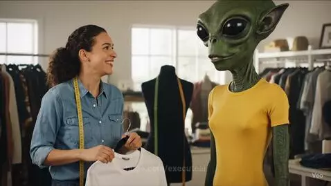 Alien Clothes does not fit by executeai