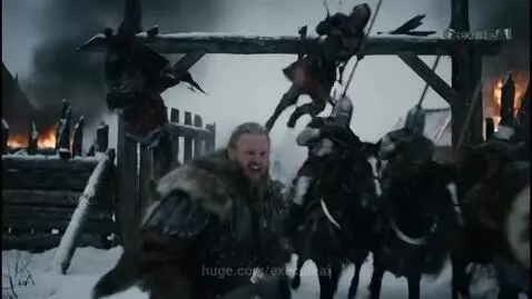 Dannebrog er landet - The last viking by executeai
