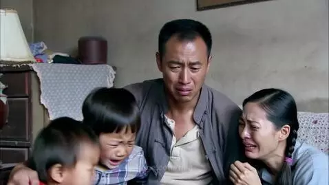 A very hungry man and wife and children crying by mia