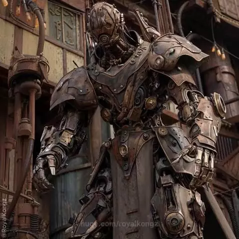 The rusty giant by royalkongz
