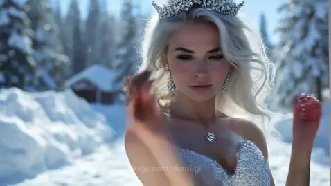 Snow maiden by dondigi