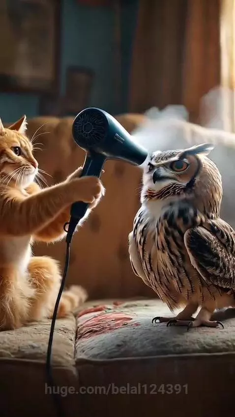 My Cat Reacts to Deepfake Cat Videos 🙀🔍 by belal124391