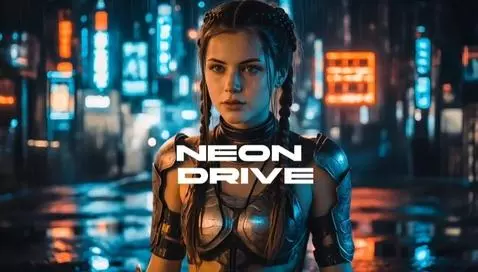 Neon Drive by irinaneuro