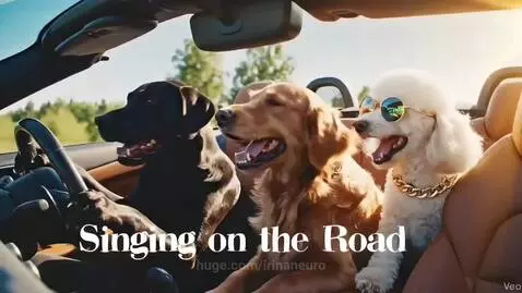 Singing on the Road by irinaneuro