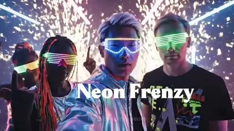 Neon Frenzy by irinaneuro
