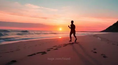 Running by found