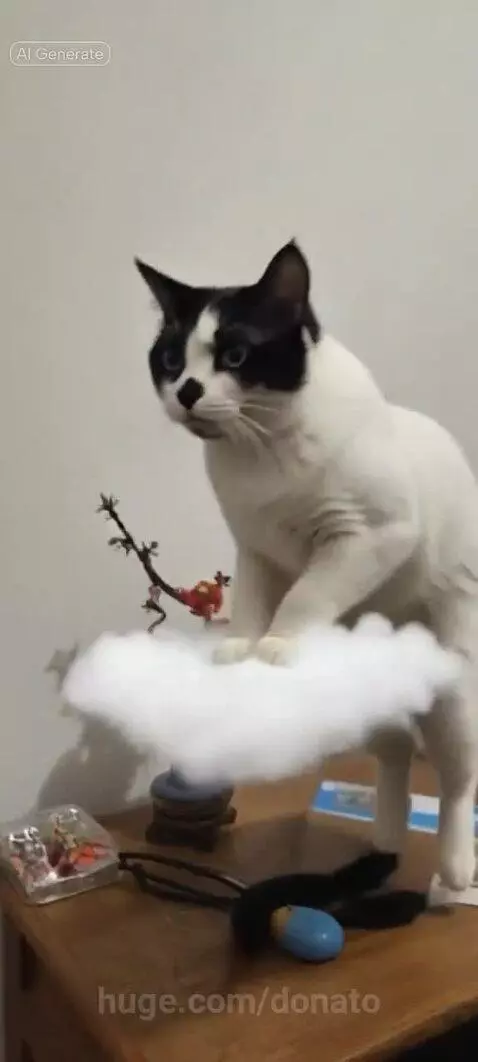 Look at this cute cat ❤️❤️❤️🤣🤣🤣🤣🤣 by donato
