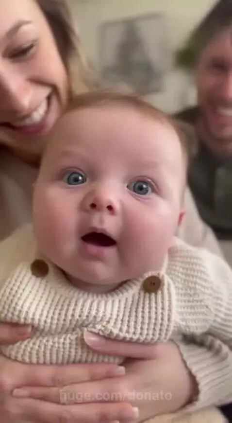 BABY LEARNS TO SPEAK🤣😂🤣 by donato