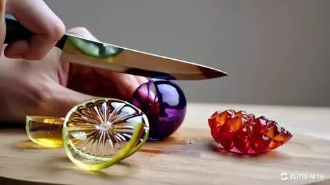 Glass fruits by donato