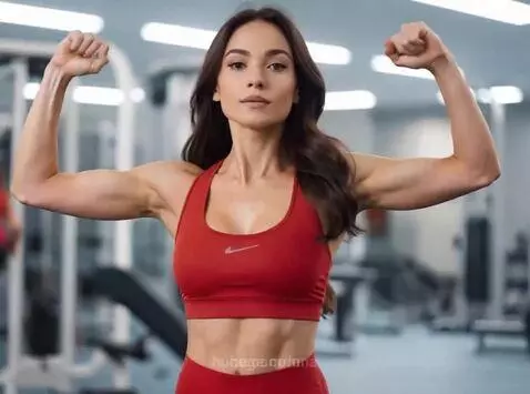 me in gym by luna