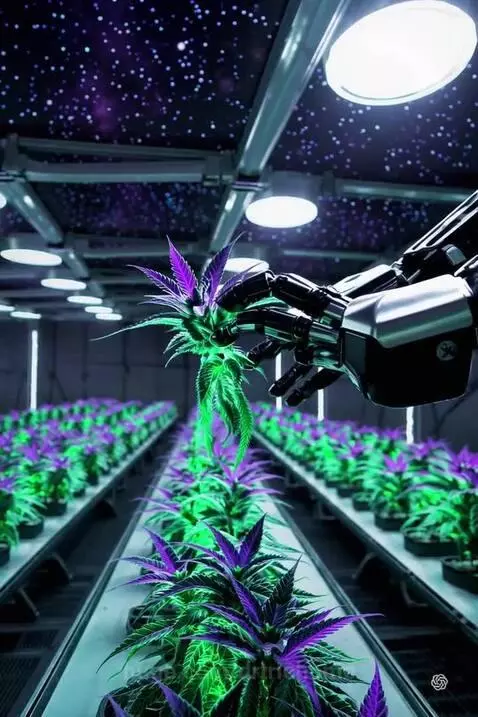 www.BlinkyonSol.com 's futuristic farm in space traveling to... by drtrichome