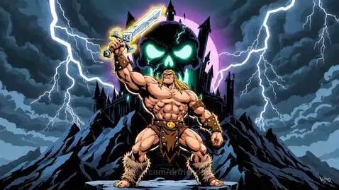 He-Man at castle greyskull by drtrichome