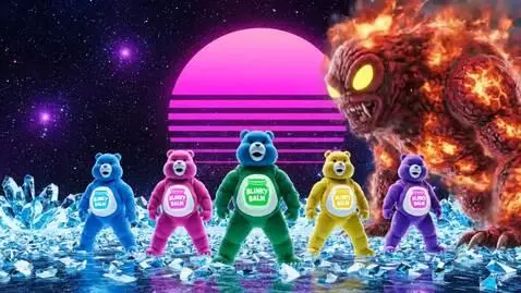 Care Bears + Blinky Balm by drtrichome